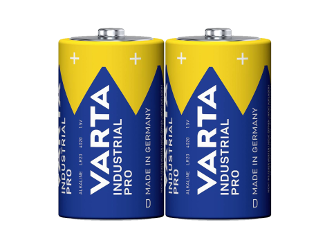 2 x Bateria alkaliczna LR20 VARTA Industrial